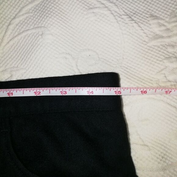 MEN VALENTINO Classic Black Virgin Wool Straigth Leg Trouser Pants Size 38 - Picture 13 of 16